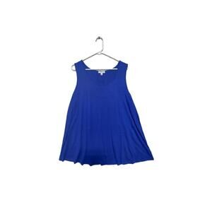 Chic Soul "Weekender Royal Blye Tank" Size 2X